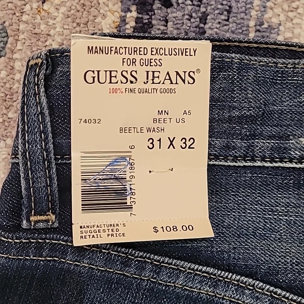 Guess Men's 31x32 Cliff- boot cut Jeans - Picture 7 of 9